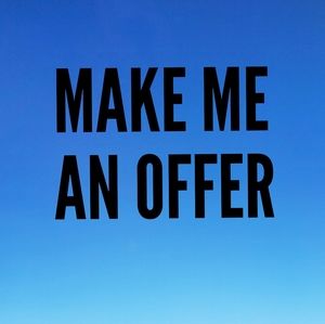 I'm open to reasonable offers!